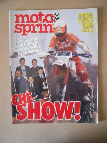 Motosprint Nr. 50 1985 Gesamttest BMW K75C [MS7]