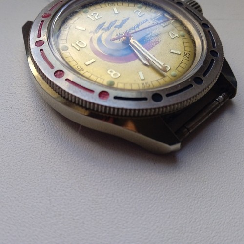Watch Men's Vostok Waterproof Vintage Rare Dial Komandirskie Military - Picture 11 of 13