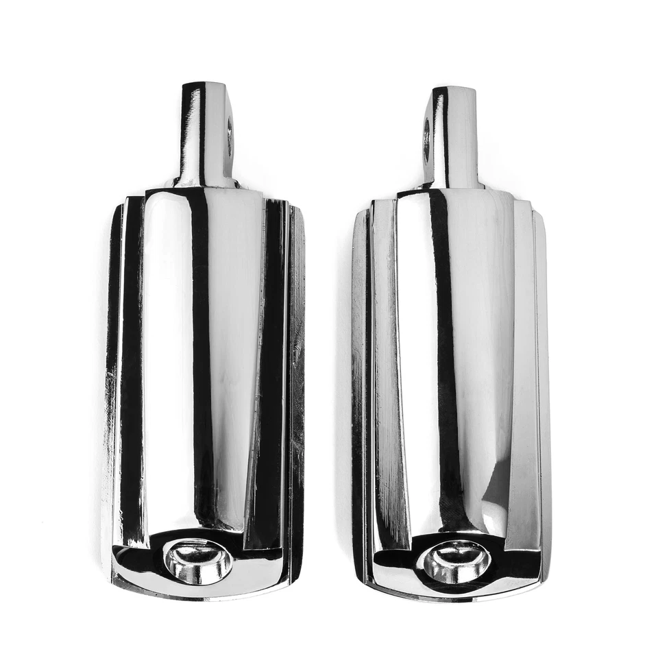 2x reposapiés cromados estriberas para Harley Davidson VRSCSE CVO V-Rod 2005-2006 Foto 4 de 4