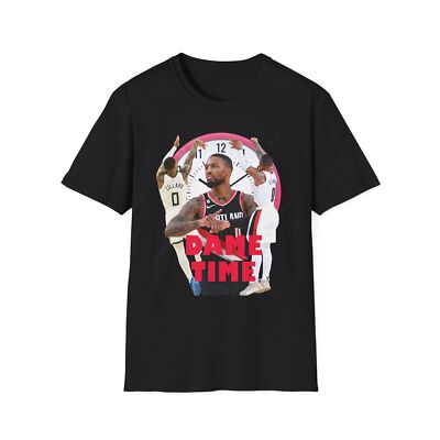 Dame Time Basketball T-Shirt, Unisex Sports Tee, Gift for Fans, Basketball