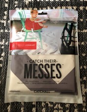 Prince Lionheart CATCHALL 42 x 42 Gray and White Chevron - New in Package