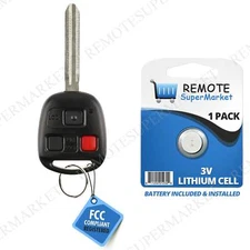 Replacement for 1998 1999 2000 2001 2002 Toyota Land Cruiser Remote Car Key Fob