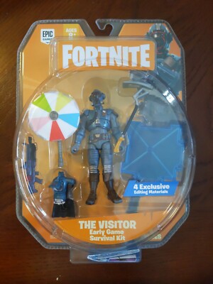 Fortnite The Visitor Early Game Survival Kit Action Figure Set EPIC Games NEW