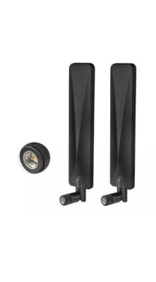 Bingfu 4G LTE Antenna 9dBi SMA Female Cellular Antenna (2-Pack) Compatible w/ 4G