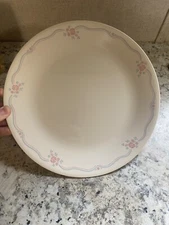Vintage English Breakfast Pattern Plate/Corelle by Corning dish/vintage kitchen