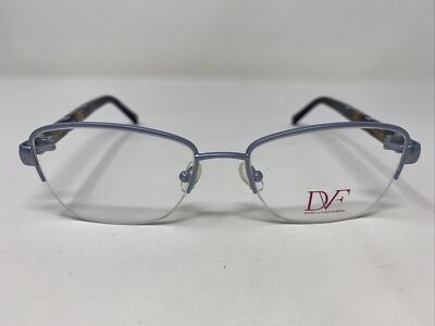 DIANE von FURSTENBERG Eyeglasses Frame DVF8055 400 51-17-135 Blue/Tortoise U828