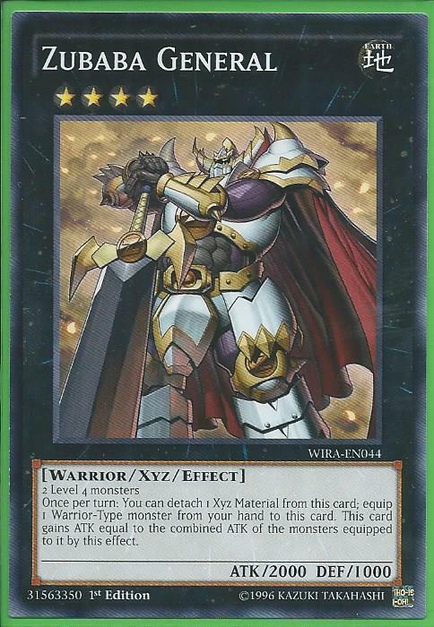 yugioh zubaba cards LED6-EN035 Zubababancho Gagagacoat | 1st Edition | Rare Card except Xyz Monsters V Jump April Extra Large