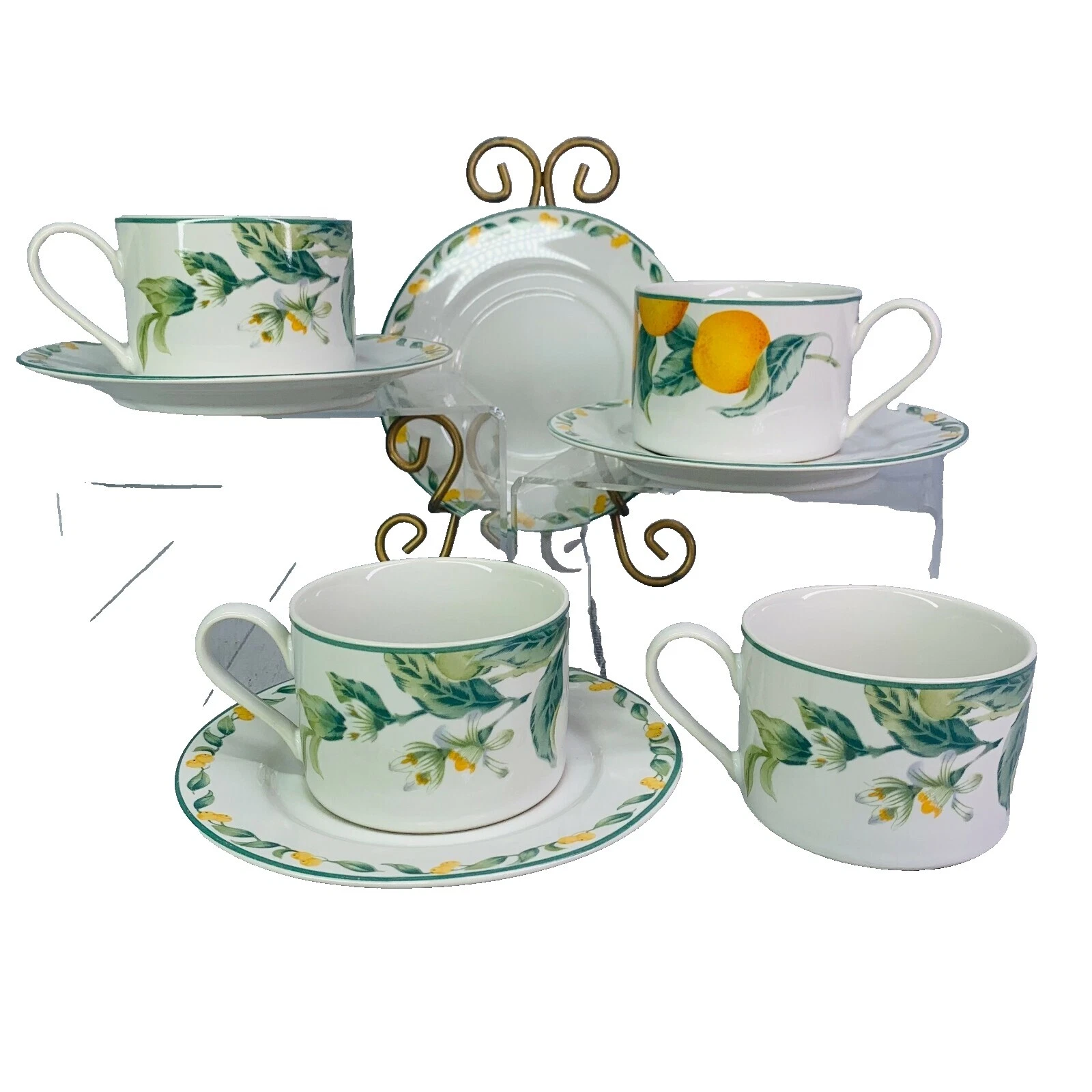 País de porcelana Taza de Café y Platillo Conjuntos