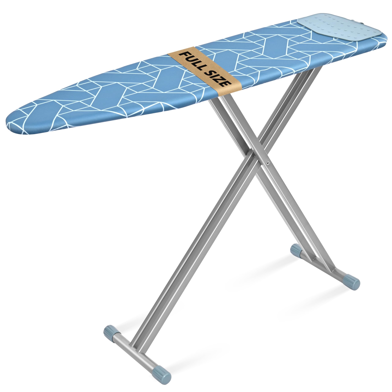 APEXCHASER Ironing Board with Silicon Iron Rest Heavy-Duty Legs and Heat Resi...-image