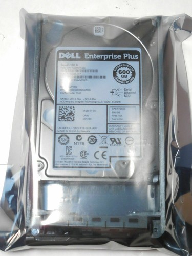 DELL EqualLogic 600GB 10K SAS 2.5" 6Gb/s HARD DRIVE ST600MM0006 00FK3C 0FK3C - Picture 1 of 3