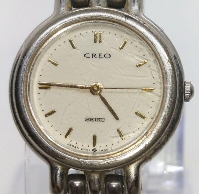 seiko CREOクオーツ SEIKO CREO 2P21-OC00 Lady's Working Product | eBay