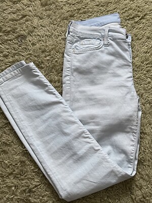 7 for all mankind Hose Damen Mädchen Girls Stoffhose Jeans Skinny Hellblau Gr.29