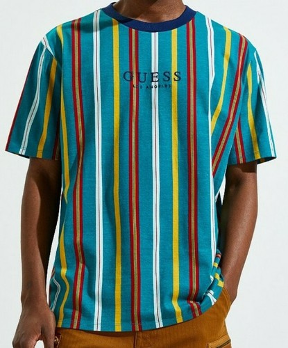 Men GUESS Originals Sayer Striped T 