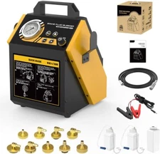 AUTOOL Brake Fluid Bleeder Brake System Bleeding Tools Oil Exchange Machine 