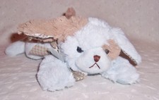 BLUE PUPPY DOG BABY RATTLE BEARINGTON PLUSH WAGGLES LOVEY 9"