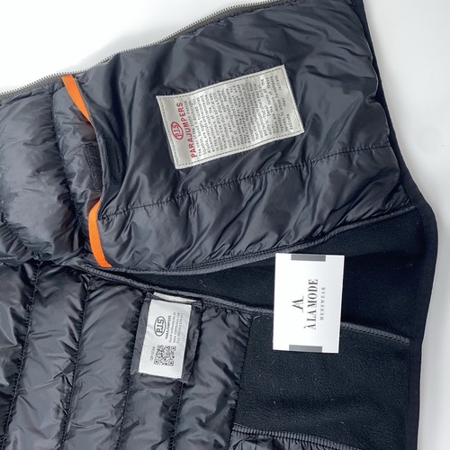 Giacca ibrida uomo Parajumpers Nolan con cappuccio nera taglia XXL adatta XL PREZZO AL PUBBLICO £335 - Foto 5 di 12