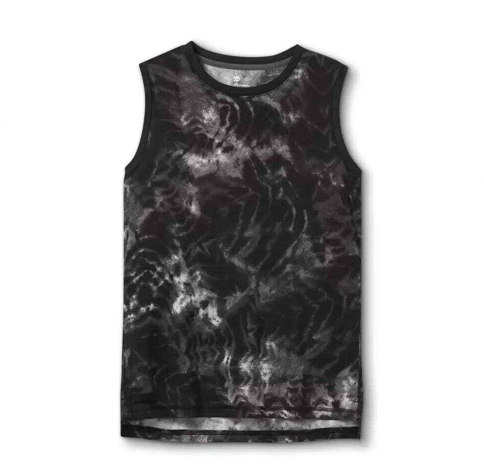 Camiseta sin mangas atlética All Motion niñas niños XS 4 5 negra nueva con etiquetas Foto 2 de 4