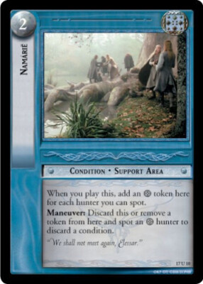 17U10 Namarie [Near Mint] RISE OF SARUMAN lotr tcg lord of the rings