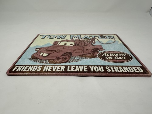 Disney Cars Tow-Mater Sammelschild Metall/Blech - Bild 2 von 7