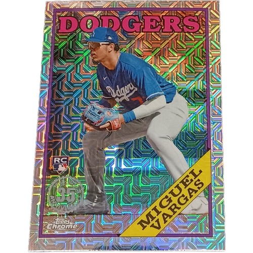 2023 Topps cromo mojo refractor 1988 Throwback paquete plateado a tu elección - Imagen 12 de 13