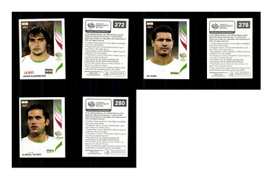 3 Panini Sammelbilder WM 2006 Iran ## K 1963