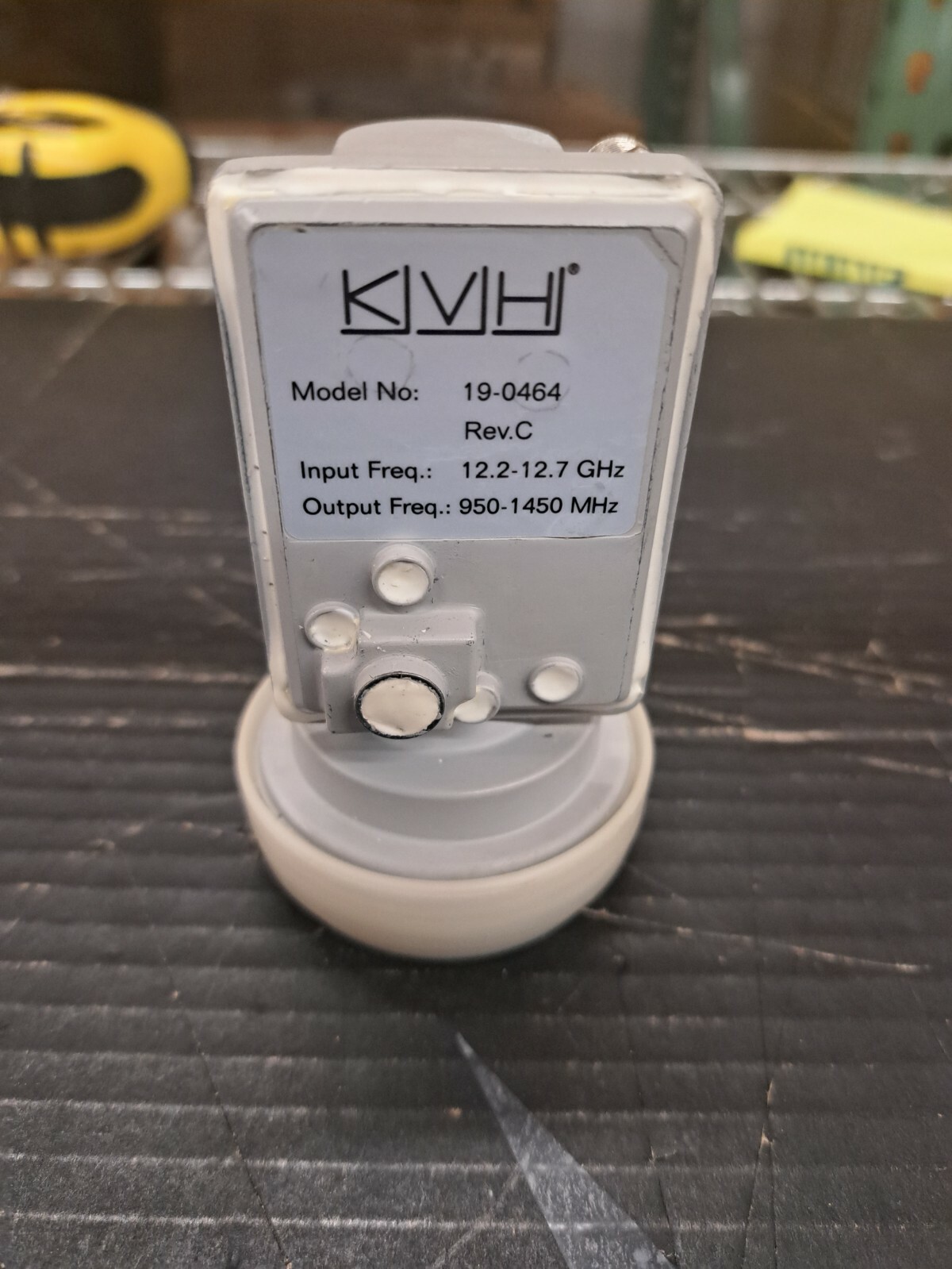 KVH TracVision Mobile Satellite LNB 19-0464 Works With R5sl Satellites ...