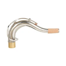 27.5mm Tenor Saxophone Sax Bend Neck Silver Plated Brass Sax Replacement Part