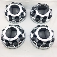 SET of NEW 1999-2013 Sierra Yukon Chrome Center Caps 5195 5198 15052378