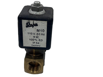 Rapa BV01 L2 M10 IP54 2/2 NC Oil solenoid valve  1/4''  110V AC  19 bar