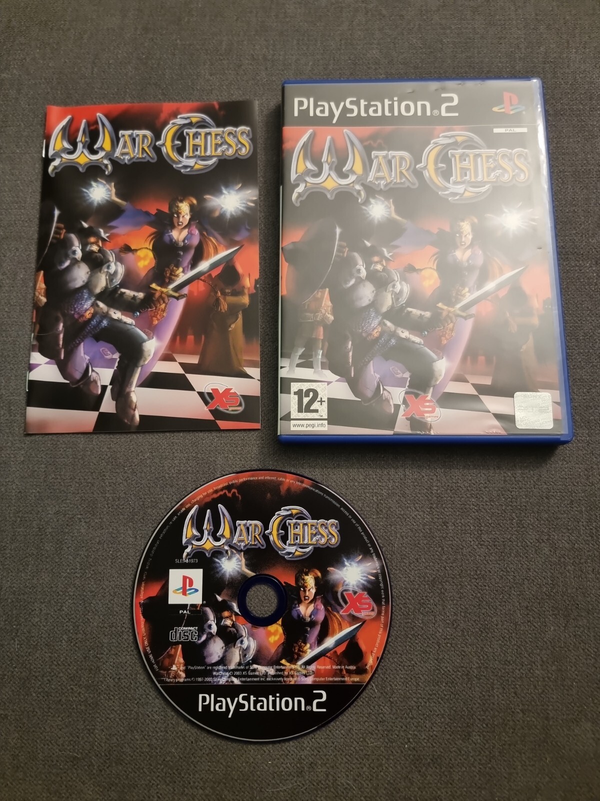PS2 War Chess PAL Fr CD état Neuf  Playstation 2