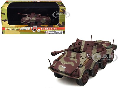 SD.KFZ. 234/4 ARMORED VEHICLE ''WESTERN FRONT'' 1/72 BY PANZERSTAHL PZS-88018
