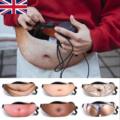 Fathers Day Mens Belly Fanny Pack Fun Fanny Cooling Ace 2PCS Gifts