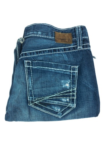 BKE Tyler straight blue jeans 34x32 