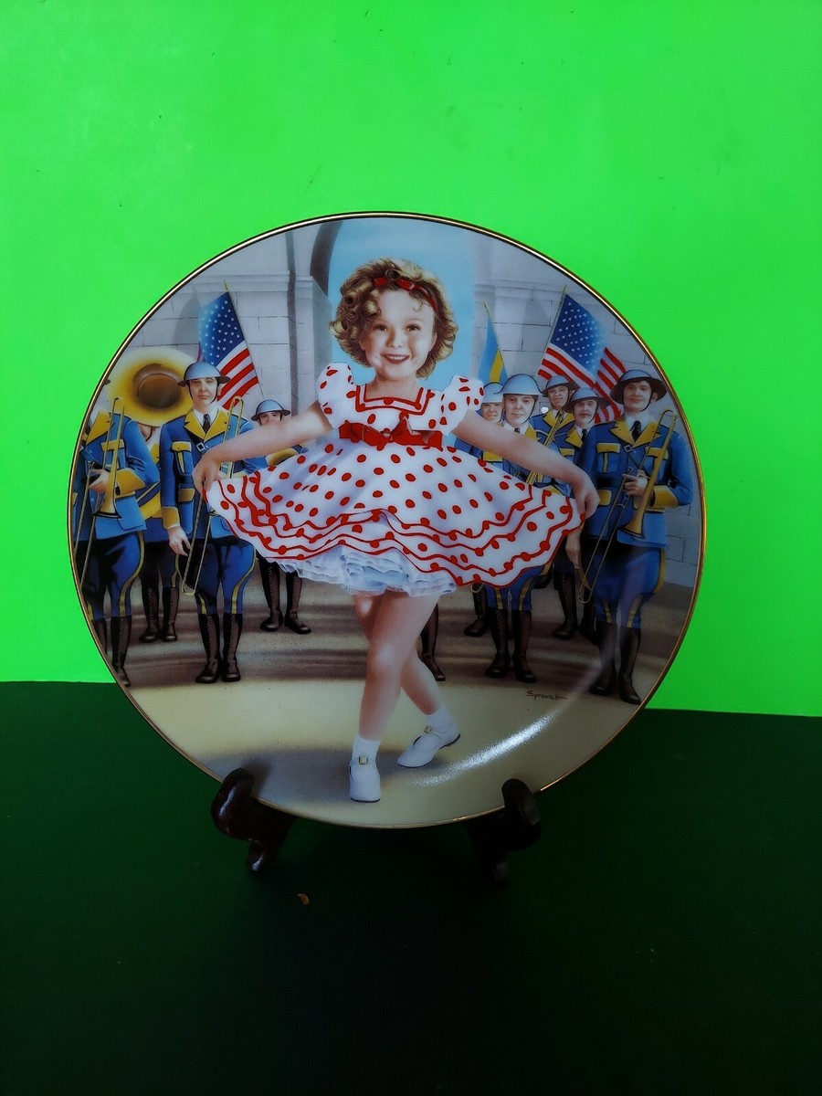 Shirley Temple Collector Plates - Complete Set 12 Plates - Danbury