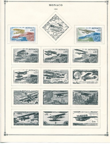 Monaco Stamps - 1940s and 1960s - Picture 15 of 22
