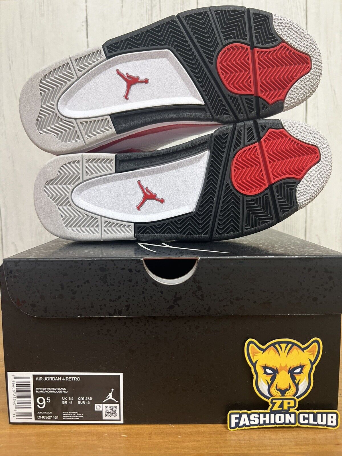 Air Jordan 4 Retro Red Cement DH6927-161 IN HAND SHIPS NOW