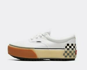 vans era gum sole white