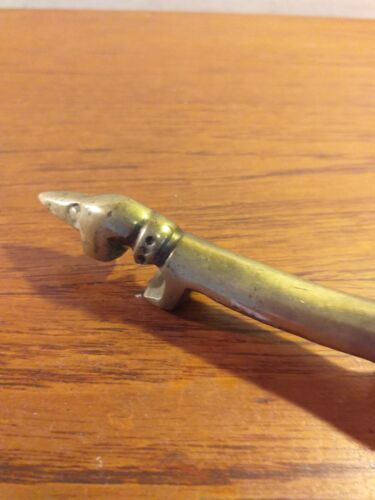 Vintage Figural bottle opener Brass Dachshund, c1950 - Picture 7 of 16