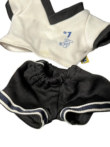 Small Build A Bear Soccer Outfit #1 Top ,short ,Knee Pads Gym Bag - Picture 3 of 5