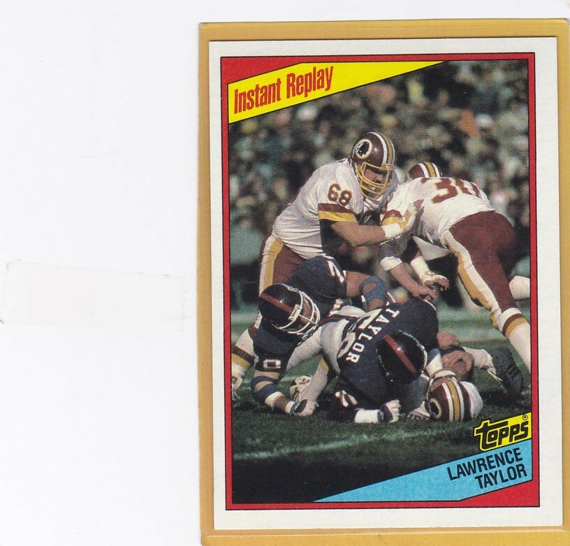 1984 TOPPS FOOTBALL LAWRENCE TAYLOR #332 GIANTS NMMT *95328