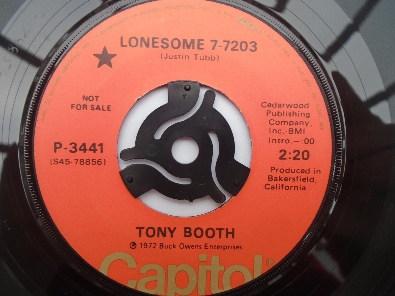 Tony Booth Lonesome 7