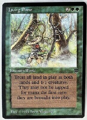 Living Plane, Magic the Gathering MTG English Legends, Rare Living Plane, Magic the Gathering MTG English Legends, Rare