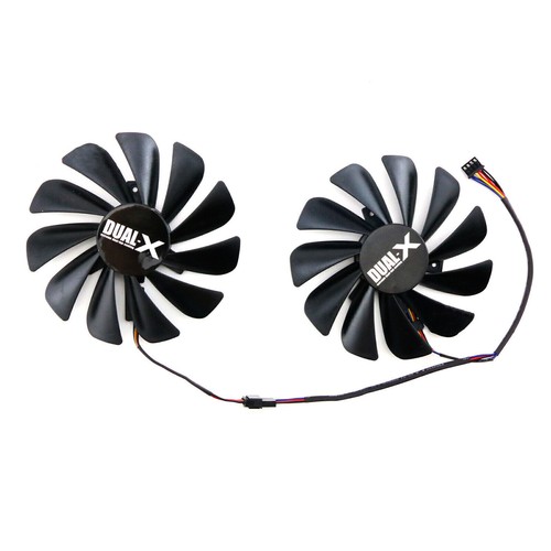 Replacement 1 Pair Cooling Fan Part for Sapphire R9 380 R9 390 Graphics Card - Picture 3 of 5