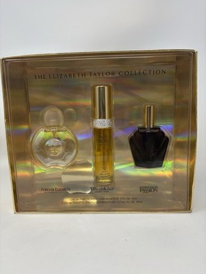 Elizabeth Taylor Collection Passion, Forever Elizabeth, White Diamonds New