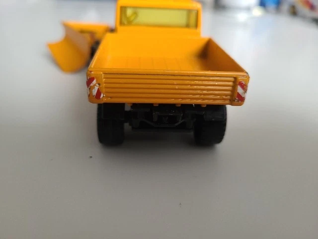 Siku 1620 Mercedes-Benz Unimog U1500 chasse neige 1:55 Made in W.-Germany - Photo 4/4