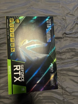 ZOTAC GeForce RTX 3070 Ti HOLOBLACK 8GB GDDR6X IceStorm 2.0 Dual BIOS FireStorm