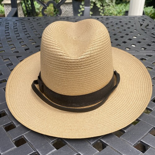 Stratton Self Forming Park Ranger Hat Size 67/8 w Hat Band, Eagle w W Logo - Picture 6 of 16
