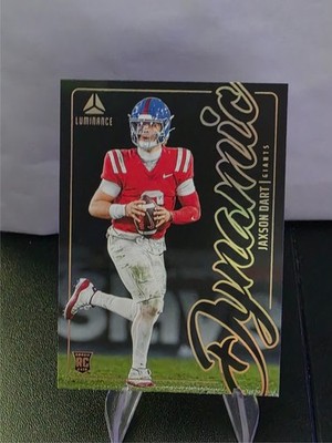 2025 Panini Luminance Jaxson Dart Dynamic RC #14 Giants Rookie  