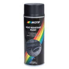 Sprayfarbe AUSPUFF HOCHTEMPERATUR 800 MOTIP SCHWARZ SPRAY 400ml