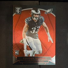 Panini 24 Totally Certified Cooper DeJean #114 Mirror Red Rookie 2/249 Eagles